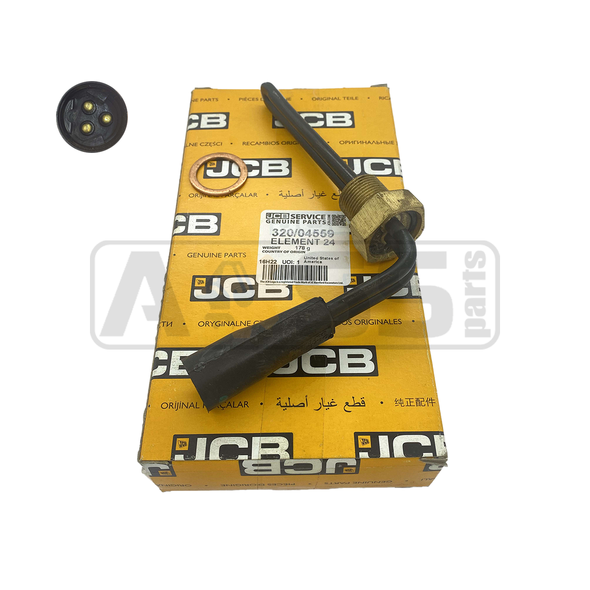 Подогреватель (элемент 240 V 1000W) 320/04559 JCB