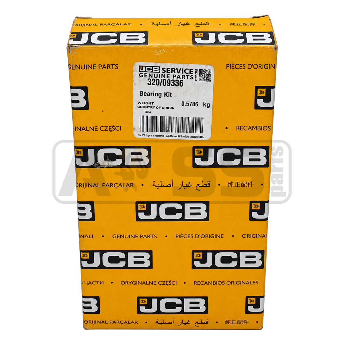Вкладыш коренной 1 ремонт (JCB) 320/09336