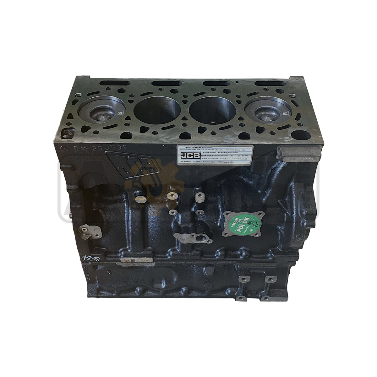 Блок в сборе (SHORT BLOCK) 320/40267 320/01606 320/A1612B 320/01894 320/01657 ИНДИЯ JCB