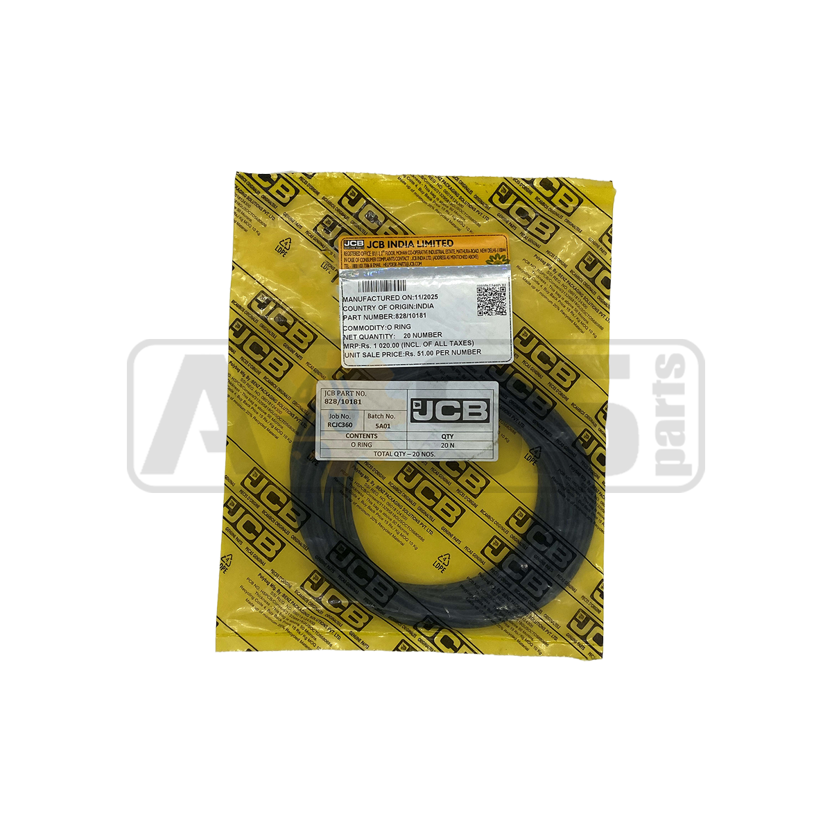 Уплотнение КПП 828/10181 JCB