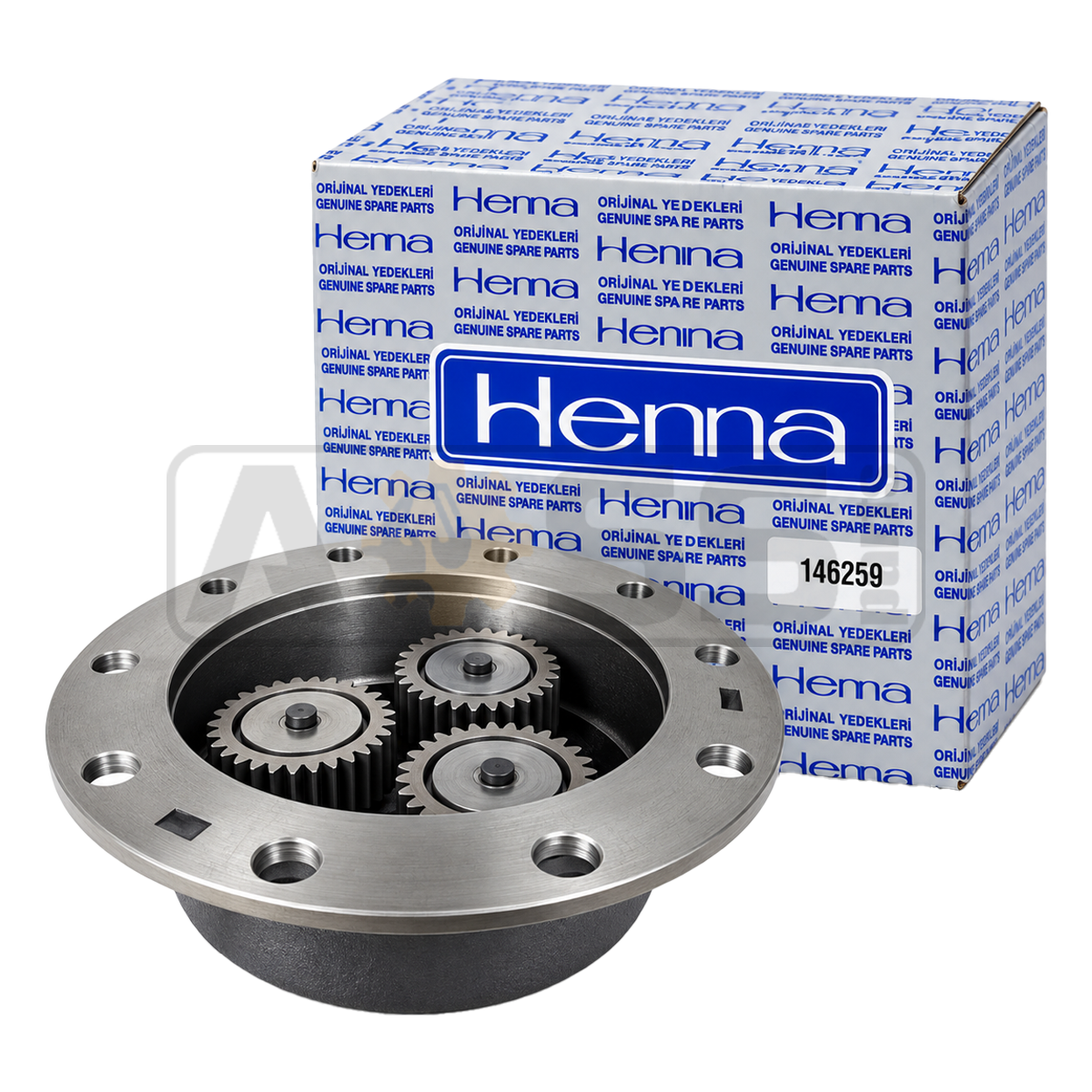Крышка бортового редуктора в сборе 146259 Henna