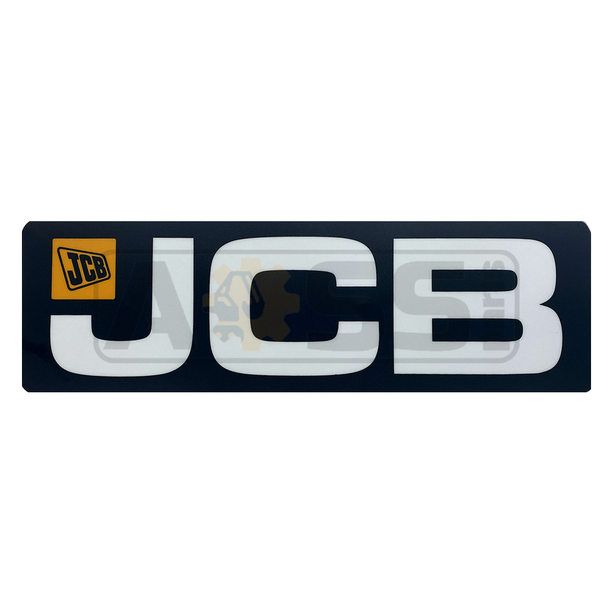 Эмблема наклейка знак самоклеящаяся малая 540 x 169 332/G3450 JCB